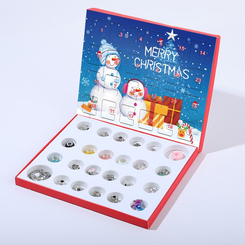 Adventskalender mit 24 Charms und Perlen zum Selbstgestalten von Armbändern – Ansicht 11