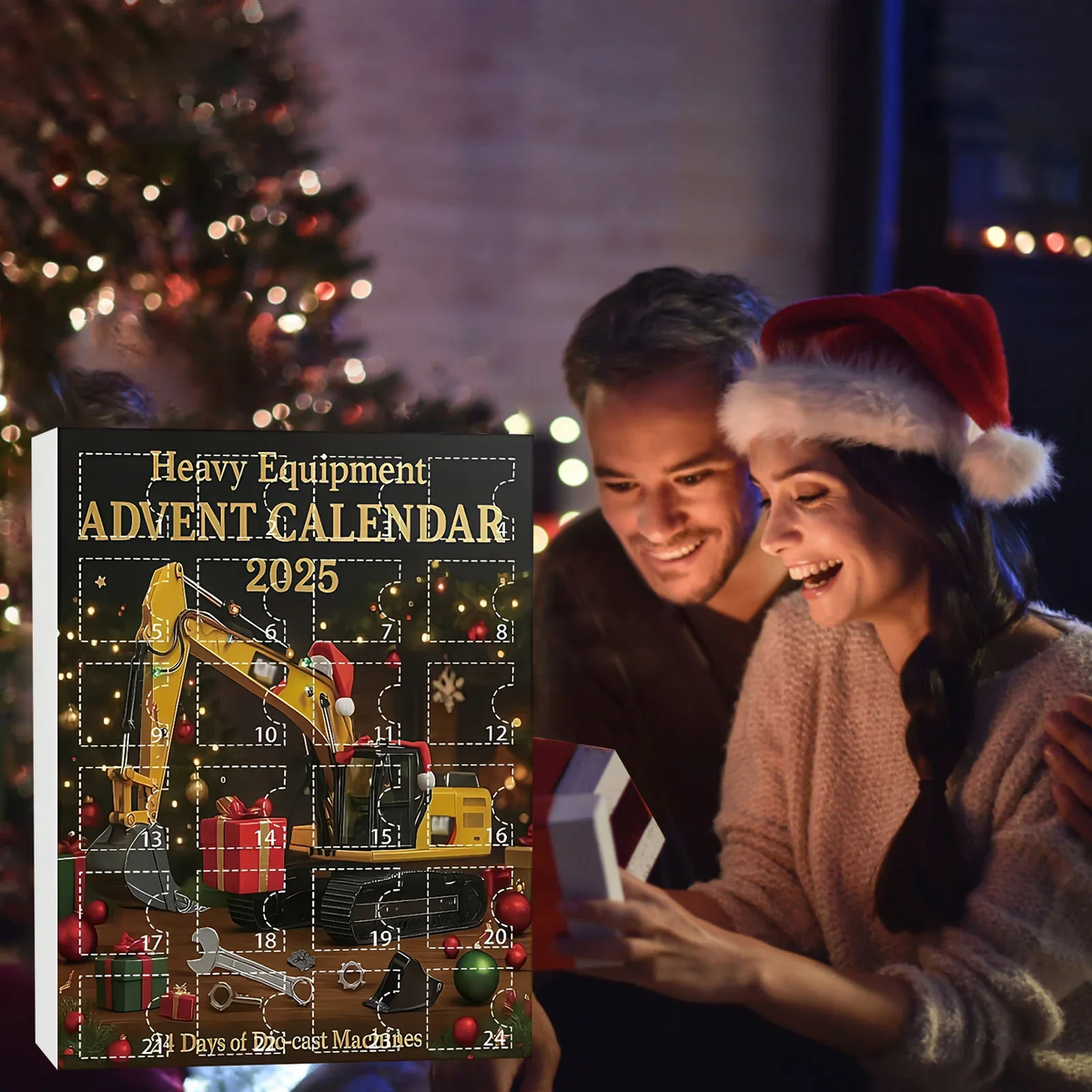 Adventskalender mit 24 Fächern rund um Fahrzeuge und Baumaschinen – Ansicht 8